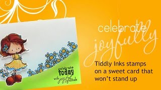 Celebrate joyfully! (Curvaceous Cut card tutorial!)
