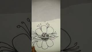 How to draw beautiful mehndi design drawing step by step#astrology #sketch#tutorial #oilpastel#art