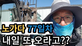 일용직 노가다 77일차 i 마지막 인줄 알았던 똥 공장 ! ! [일용직, 인력소, 잡부]