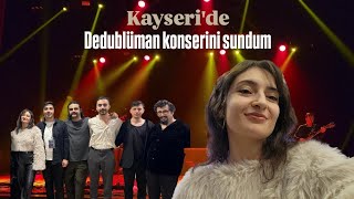 2025'in en güzel anı! Dedublüman konseri ❤️‍🩹🎤 | sevgililer günü vlog