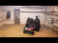 battlebot vs robot vacuum cleaner horror basement brutal crash robolahing 2021