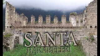 SANTA HARABELERİ / SANTA RUINS / GÜMÜŞHANE / DRONE / TURKEY