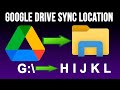 How to Change Google Drive Desktop Letter or Redirect to a Local Folder
