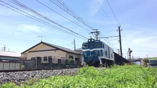 秩父鉄道 デキ301牽引貨物列車