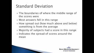 Presenting Data Clearly-Simplifying Statistical Jargon