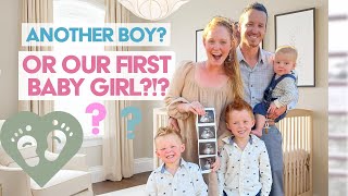 Our 4th Baby Gender Reveal | Are We Having Another Boy or Our First Girl?!