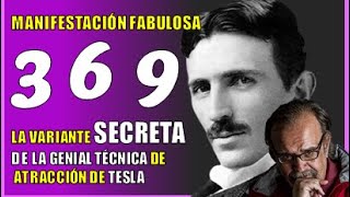 MANIFESTAR DINERO | El SECRETO Nikola Tesla Ley de Atracción | Método 3 6 9