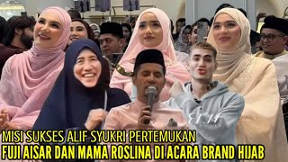 FUJI LANGSUNG SALTING DIDEPAN MAMA ROSLINA, AISAR KHALED SENYAM SENYUM