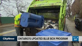 Ontario's updated blue box program
