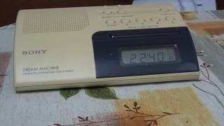 Radio with clock Sony ICF C203 (Germany)