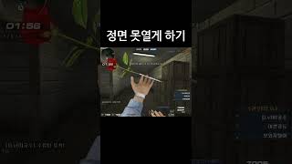 정면 못열게 하기 #서든어택