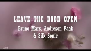 Leave The Door Open - Bruno Mars, Anderson .Paak, Silk Sonic (sub español)