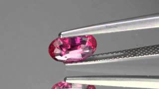 1.41 ct. oval pink ruby old heated