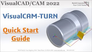 VisualCAD/CAM 2022 TURN Quick Start