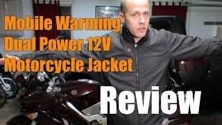 Mobile Warming Dual Power 12V Motorcycle Jacket Review