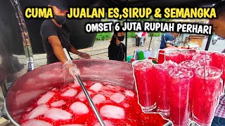 GOKIL !! OMSET SEHARI 6 JUTA, PELOPOR ES SEMANGKA INDIA DI INDONESIA - Indonesia Street Food