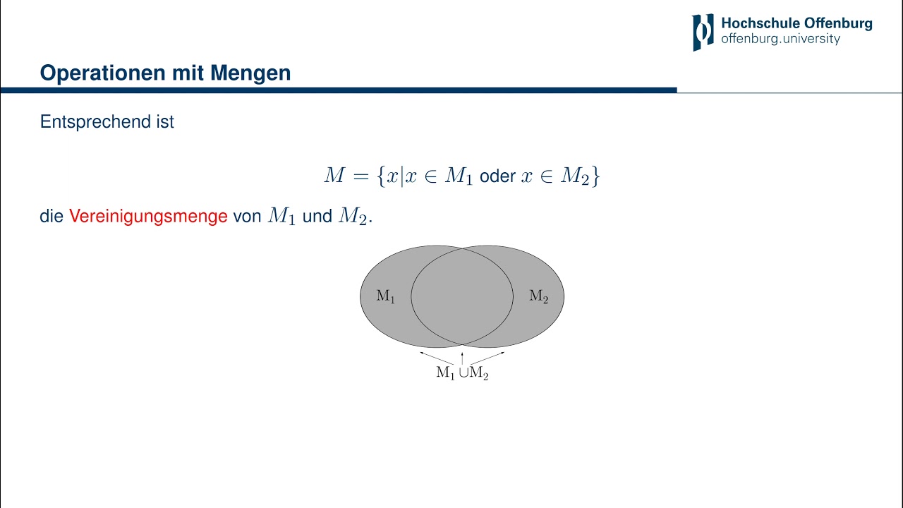 Mathematik I - 01 - Grundlagen 01 - Mengenlehre - YouTube