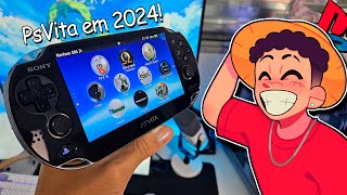 COMPREI um PSVITA em 2024!