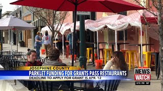 Parklet building grant open now for Grants Pass restaurants