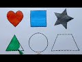 🖍️ 2d shape drawing made easy ✨ learn colors u0026 shapes for kids 🎨 shape drawing for kids 22