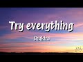 Shakira - Try Everything (Lyrics) (From 