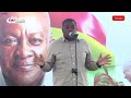 President Mahama Addresses Residents At Ndewura Jakpa | #ResettingGhana Tour