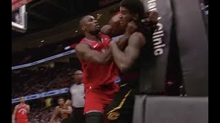 Serge Ibaka and Marquese Chriss Throw Punches, Get Ejected In Wild NBA Brawl