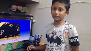 Microbit-make code for name tag By Keerthvir