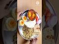 egg thali idea #viral #foodlover #youtubeshorts #food #trending #shorts