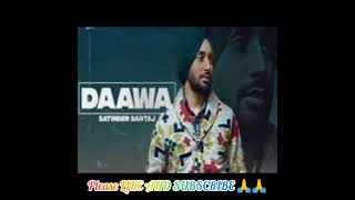 Very Energetic song of Satinder Sartaaj (Daawa)