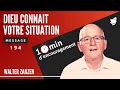 Dieu connait votre situation (194) - Walter Zanzen (EER Genève)