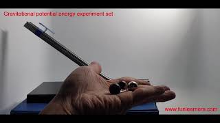 gravitational potential energy experiment set