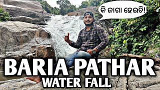 BARIAPATHAR WATER FALL| ମଜା ଆସିଗଲା 😎 | MOTO VLOG | ODIA VLOG