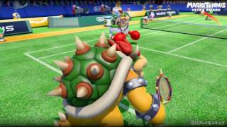 【MARIO TENNIS】マリオテニスウルトラスマッシュのメガバトル、次のコートを家族で4人プレイ！part2