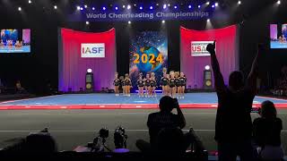 ECE Hingham Black Ice- The Cheerleading Worlds Semi Finals 2024