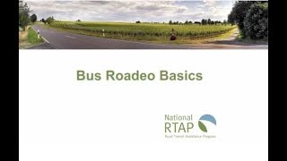 National RTAP Video: Bus Roadeo