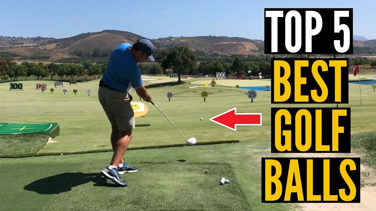 Top 5 Best GOLF BALLS! - YouTube