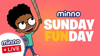 🔴 Minno's Sunday FUNday (1/1/23) - Kids Bible Stories \u0026 Fun | Bible Stories for Kids