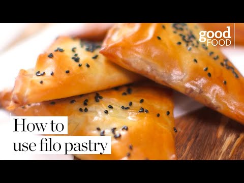 How many calories are in 2 sheets of filo pastry?