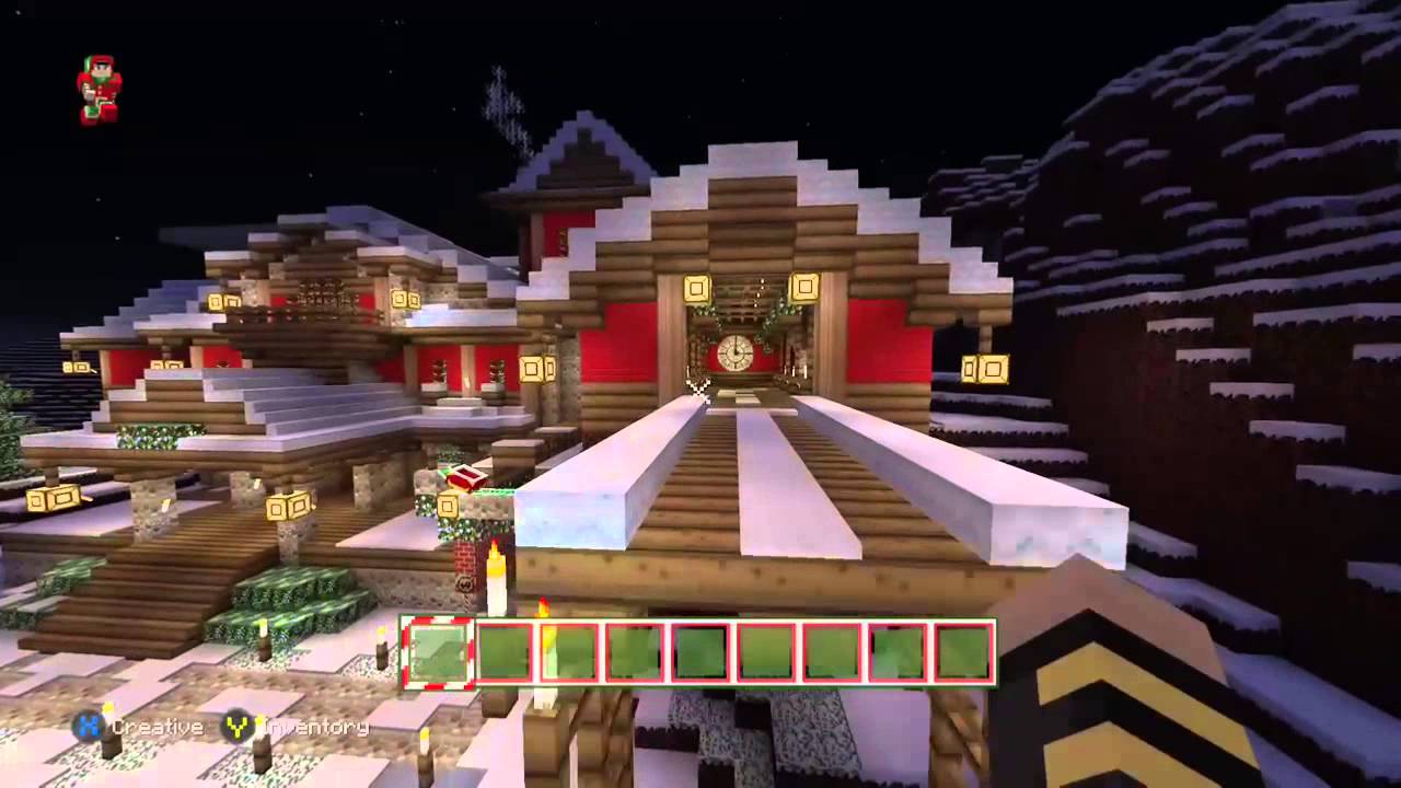 Minecraft Santas Workshop Youtube