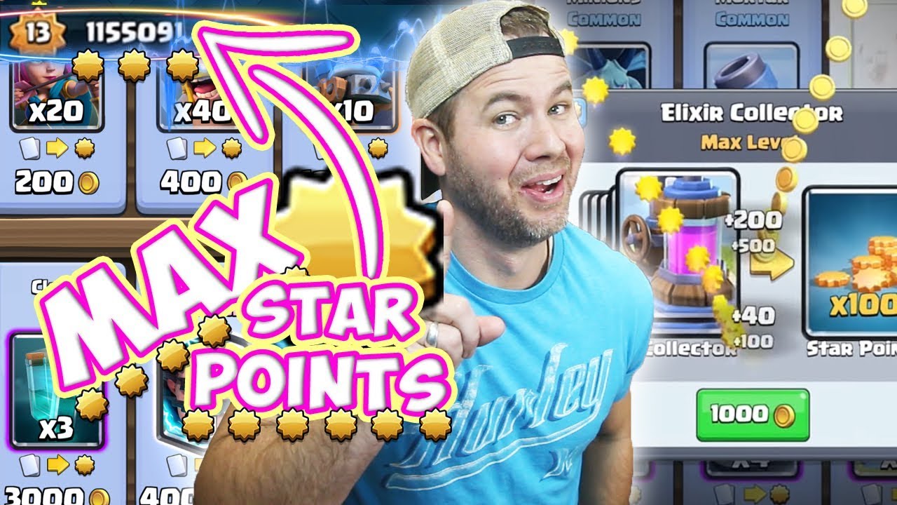 HOW DO I EARN STAR POINTS FASTER!? Top 3 Ways To Max! Clash Royale ...