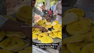 Faridabad’s Famous Hariom Chole Kulche🥵🥶|| Indian Street Food