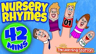Finger Family - Plus More Popular Children's Songs - Nursery Rhymes Playlist by The Learning Station