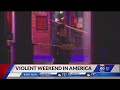 Violent weekend in America