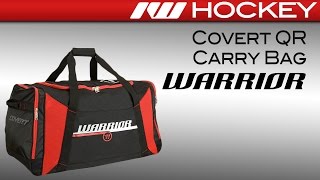 Warrior Covert Carry Hockey Bag Review