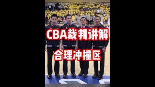 CBA裁判講解合理衝撞區