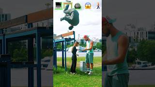 Stunts with Emojis pt.90😂🤟#kiryakolesnikov #prank #funny #comedy #stunt #parkour #flip