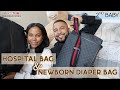 WHAT'S IN MY DIAPER & HOSPITAL BAG 2021 | LABOR & DELIVERY