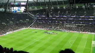 Watch a football match at Tottenham Stadium in Londonロンドンでサッカー観戦①