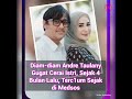 diam diam andre taulany gugat cerai istri sejak 4 bulan lalu tercium sejak di medsos